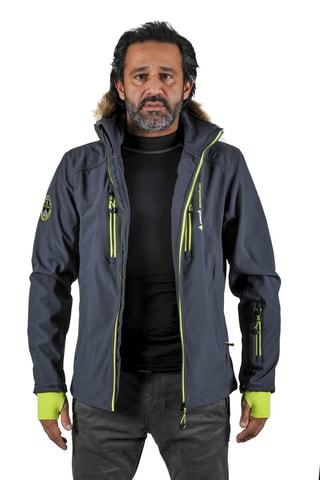 Jack met Capuchon Casada Peak Mountain - Grijs - Grijs