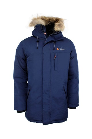 Parka met Capuchon Cogan Nachtblauw - Blauw