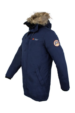 Parka met Capuchon Cogan Nachtblauw - Blauw