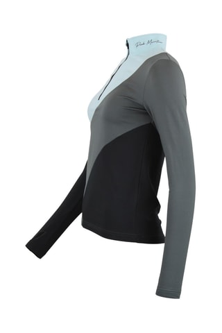 T-shirt Aramis - Wit en Zwart - Zwart en blauw