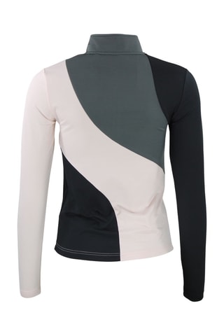 T-shirt Aramis - Wit en Zwart - Zwart en roze