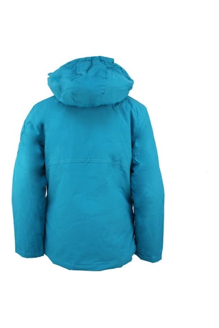 Parka met Capuchon - Turquoise - Blauw