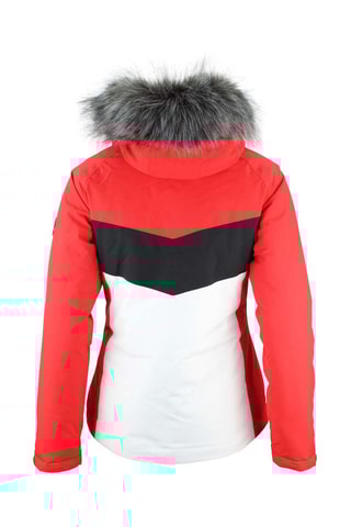 Ski-jack Afidol Rood en Zwart - Rood