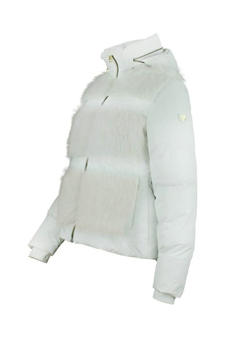 Gewatteerde Jas met Capuchon Afourir Ecru - Wit