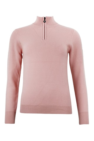 Trui Acharlito - Marineblauw - Roze