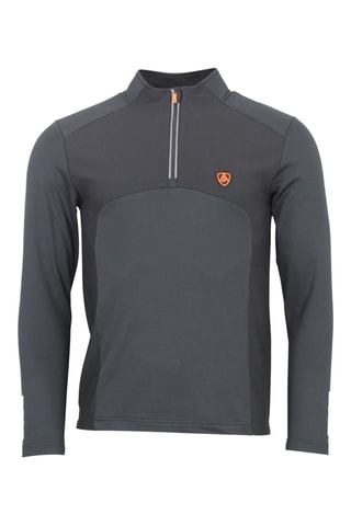 T-shirt Calais - Kaki - Zwart en grijs