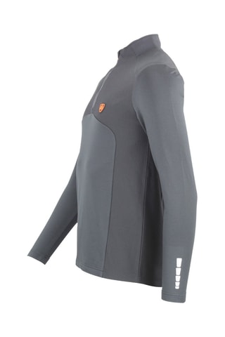 T-shirt Calais - Kaki - Zwart en grijs