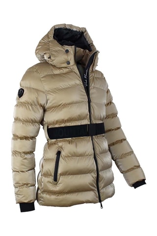 Ski-jack Agnela Goudbruin - Goudkleurig