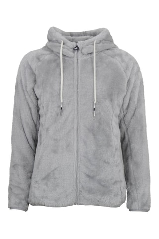 Fleece Jasje met Capuchon Alanzo - Grijs - Grijs