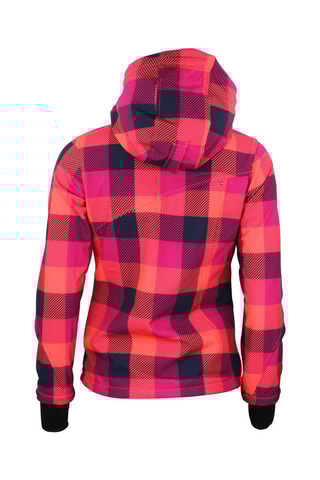 Jack Softshell Aveny - Groen  - Zwart en roze