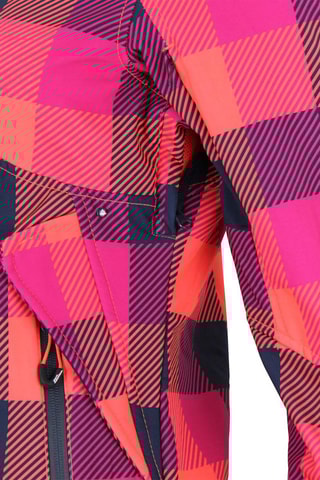 Jack Softshell Aveny - Groen  - Zwart en roze