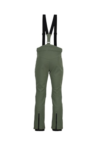 Skibroek Softshell Ceprim - Kobaltblauw en Zwart - Zwart en groen