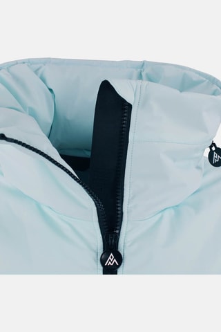 Gewatteerde Jas met Capuchon Ally - Hemelsblauw - Wit en blauw