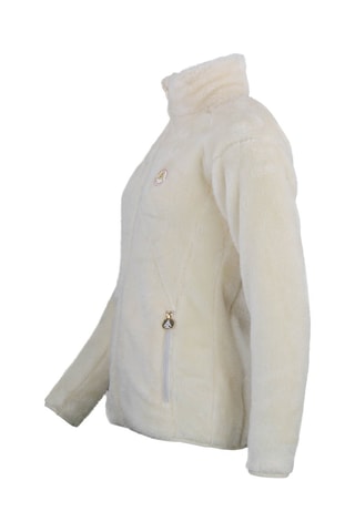 Fleece Jasje Ariano - Ecru - Wit