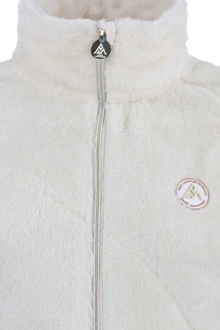 Fleece Jasje Ariano - Ecru - Wit