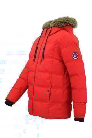 Parka met Capuchon Canory - Rood - Rood