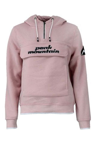 Sweater met Capuchon Aflow Lichtroze - Roze