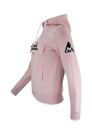 Sweater met Capuchon Aflow Lichtroze - Roze