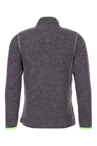 Fleece Jasje Ecastel - Zwart - Groen en grijs