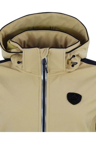 Jas met Capuchon Softshell Argan Beige - Beige
