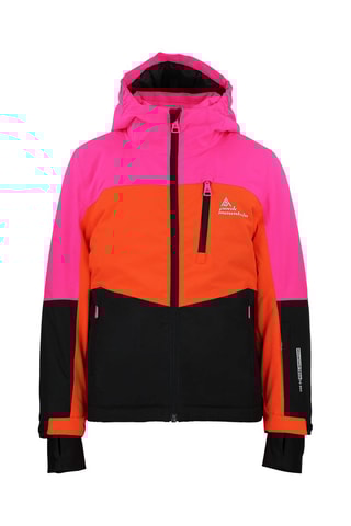 Jasje met Capuchon en Broek - Turquoise en roze - Zwart, oranje en roze