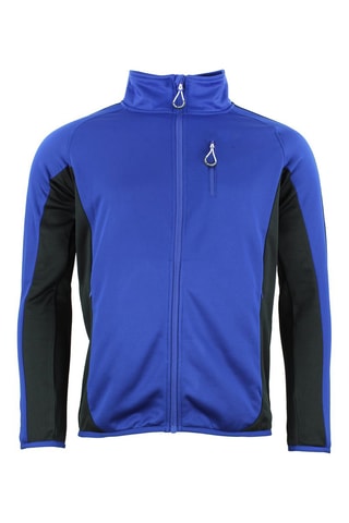 Fleece Jasje Cemon Blauw en Zwart - Blauw