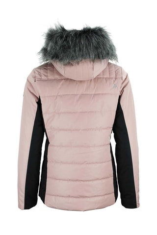 Ski-jasje met Capuchon Asalpi Rood en Zwart - Roze