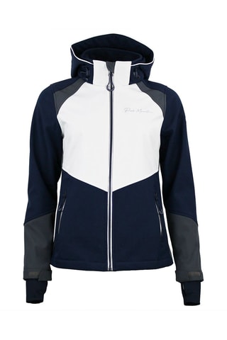 Jack met Capuchon Softshell Ametis  Nachtblauw - Blauw