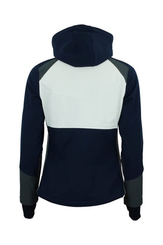 Jack met Capuchon Softshell Ametis  Nachtblauw - Blauw