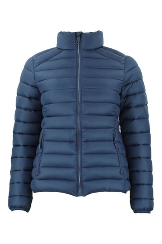 Gewatteerde Jas Ami Nachtblauw - Blauw