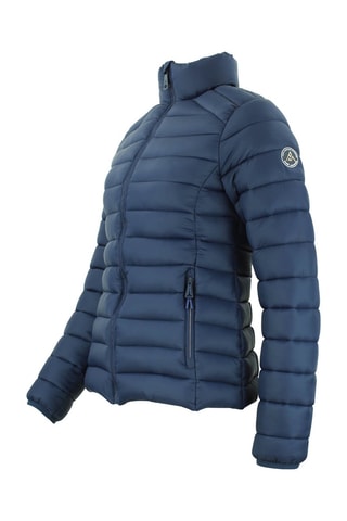 Gewatteerde Jas Ami Nachtblauw - Blauw