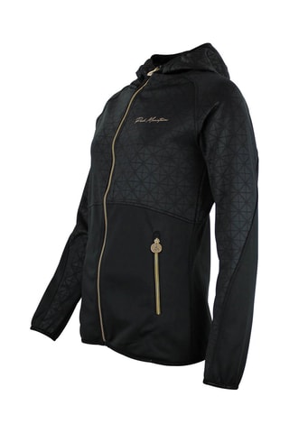 Fleece Jasje met Capuchon Amon Zwart - Zwart