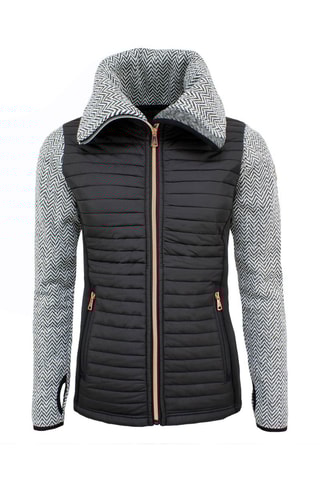 Fleece Jasje met Capuchon Antem Zwart - Zwart