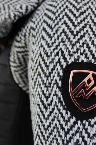 Fleece Jasje met Capuchon Antem Zwart - Zwart