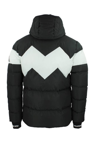 Gewatteerde Jas met Capuchon Cerulis Zwart - Zwart