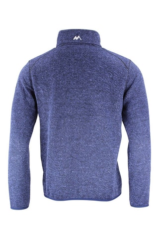 Fleece Sweater Capino Gemêleerd Grijs - Blauw