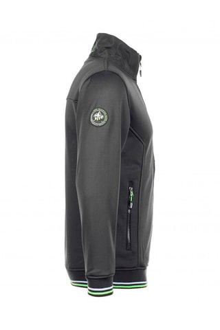 Fleece Sweater Creen Peak Mountain - Grijs - Zwart