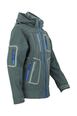 Softshell Jasje Ecoftibi Donkergrijs - Grijs