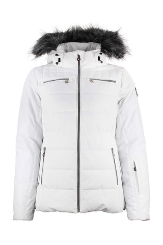 Ski-jasje met Capuchon Asalpo Roze - Wit