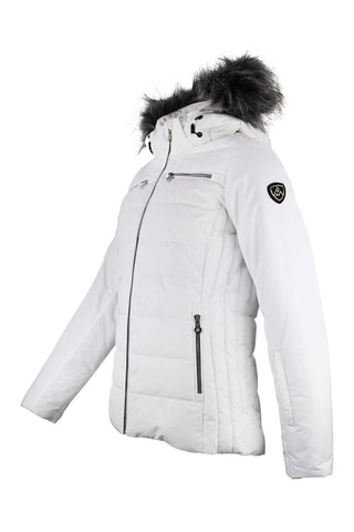 Ski-jasje met Capuchon Asalpo Roze - Wit