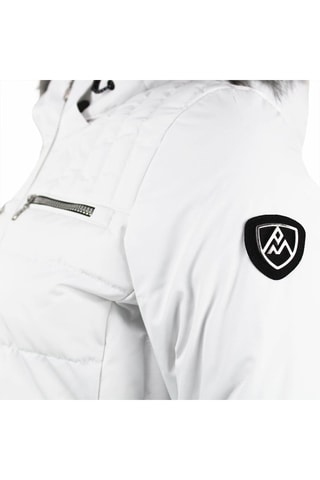 Ski-jasje met Capuchon Asalpo Roze - Wit