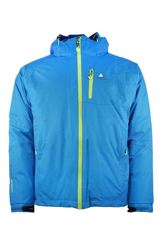 2-in-1 Ski-jasje Cixi Lichtblauw en Limoengroen - Blauw