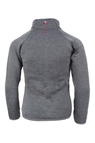 Fleece Sweater Fatorm Gemêleerd Limoengroen - Grijs