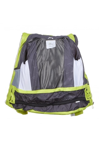 Gewatteerde Jas met Capuchon Acilorg Wit en Anijsgroen - Wit