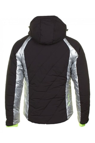 Ski-jasje Zwart en Zilverkleurig - Zwart