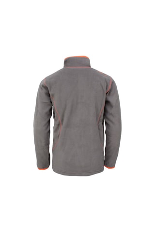 Fleece Jasje Ecartel - Taupe - Oranje