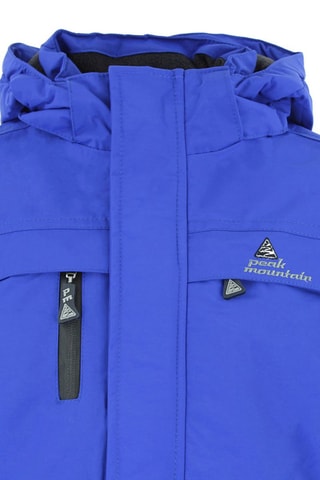 Parka met Capuchon Ecadik Felblauw - Blauw