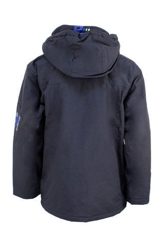 Parka met Capuchon Ecadik Antraciet - Zwart