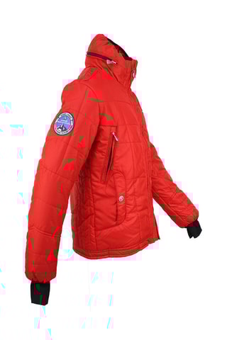 Gewatteerde Jas Ecapa Rood - Rood