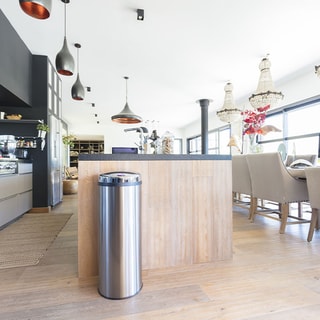 Automatische Prullenbak  42 l Met Emmer - Zilverkleurig